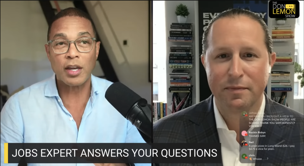 DON LEMON SHOW TALKING AI, JOBS and FUTURE OF WORK