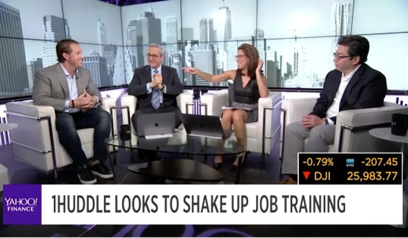 1HUDDLE IS “SHAKING UP JOB TRAINING”